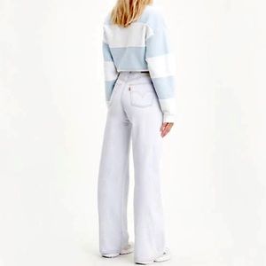 Levi’s Ribcage Wide Leg Jeans Sz 28